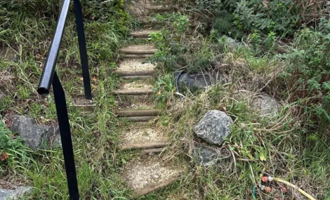 Transformation d'escalier à La Chapelle-de-Surieu, La Chapelle-de-Surieu, Mandrand Stéphane Paysages